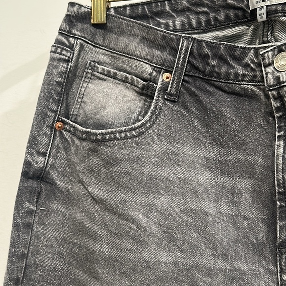 Juicy Couture Gray intake fade wash Straight Leg Jeans plus size 16 w women’s - Picture 3 of 10